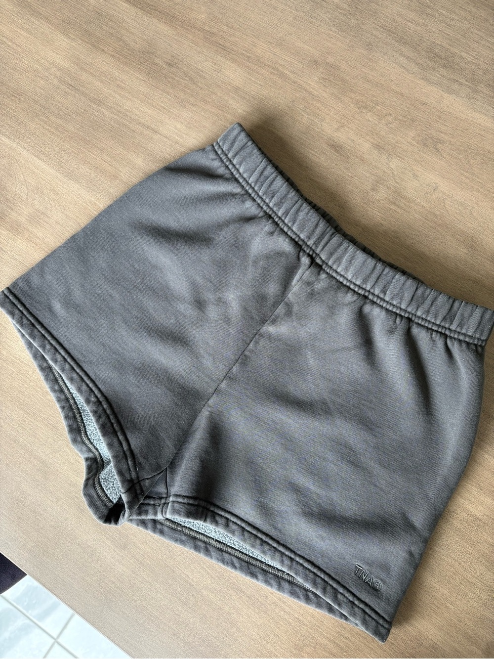 TNA Women's Gray Athletic Lounge Shorts